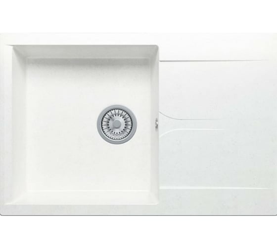 Изображение товара Кухонная мойка Polygran GALS-760 (№36 Белый Хлопок) 473325