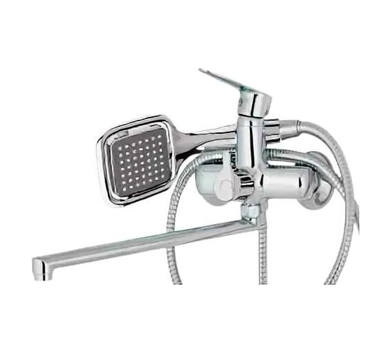 Изображение товара Смеситель для ванны Melodia della vita Moderno картридж 35 мм, длинный излив 65054