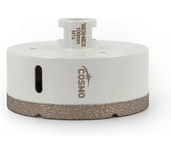 Изображение товара Сверло кольцевое TECH-NICK Cosmo+ (M14) 100/h-35мм | universal wet/dry / вакуумное спекание 179.600.5198