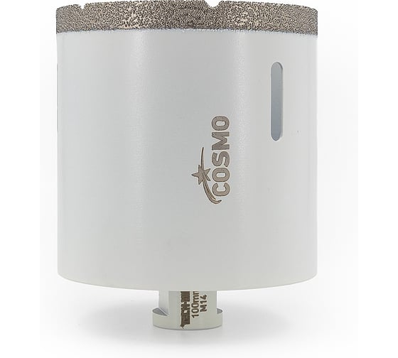 Изображение товара Сверло кольцевое TECH-NICK Cosmo+ (M14) 100/h-95мм | universal wet/dry / вакуумное спекание 179.600.5236