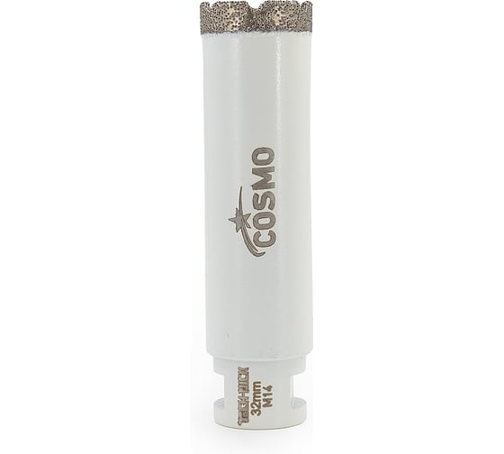Изображение товара Сверло кольцевое TECH-NICK Cosmo+ (M14) 32/h-95мм | universal wet/dry / вакуумное спекание 179.600.5229