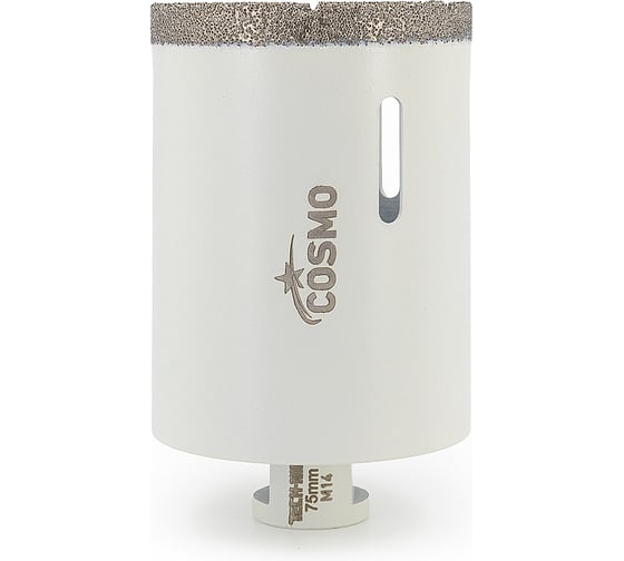 Изображение товара Сверло кольцевое TECH-NICK Cosmo+ (M14) 75/h-95мм | universal wet/dry / вакуумное спекание 179.600.5233