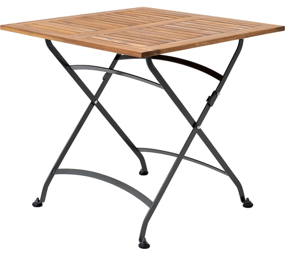 Изображение товара Стол из акации Joygarden LATA складной 80 см 15604