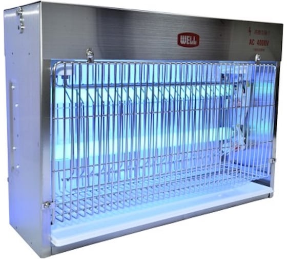 Изображение товара Ловушка для насекомых высоковольтная WELL WE-150-2S AISI 304 (90м2) 700409029