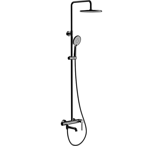 Изображение товара Душевая система GAPPO с поворотным изливом-переключателем, лейкой и верхним душем G2406-6