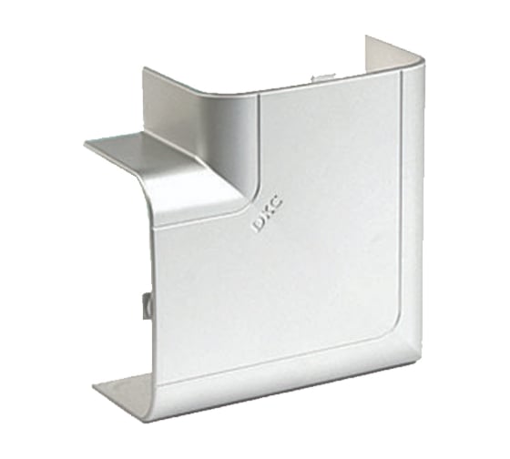 Изображение товара Плоский угол DKC 90x50 мм, изменяемый, цвет серый металлик 09503G 29198