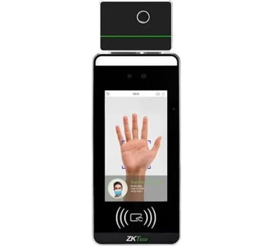 Изображение товара Терминал с измерением температуры ZKTEco SpeedFace-V5L-RFID TI 00-00012375