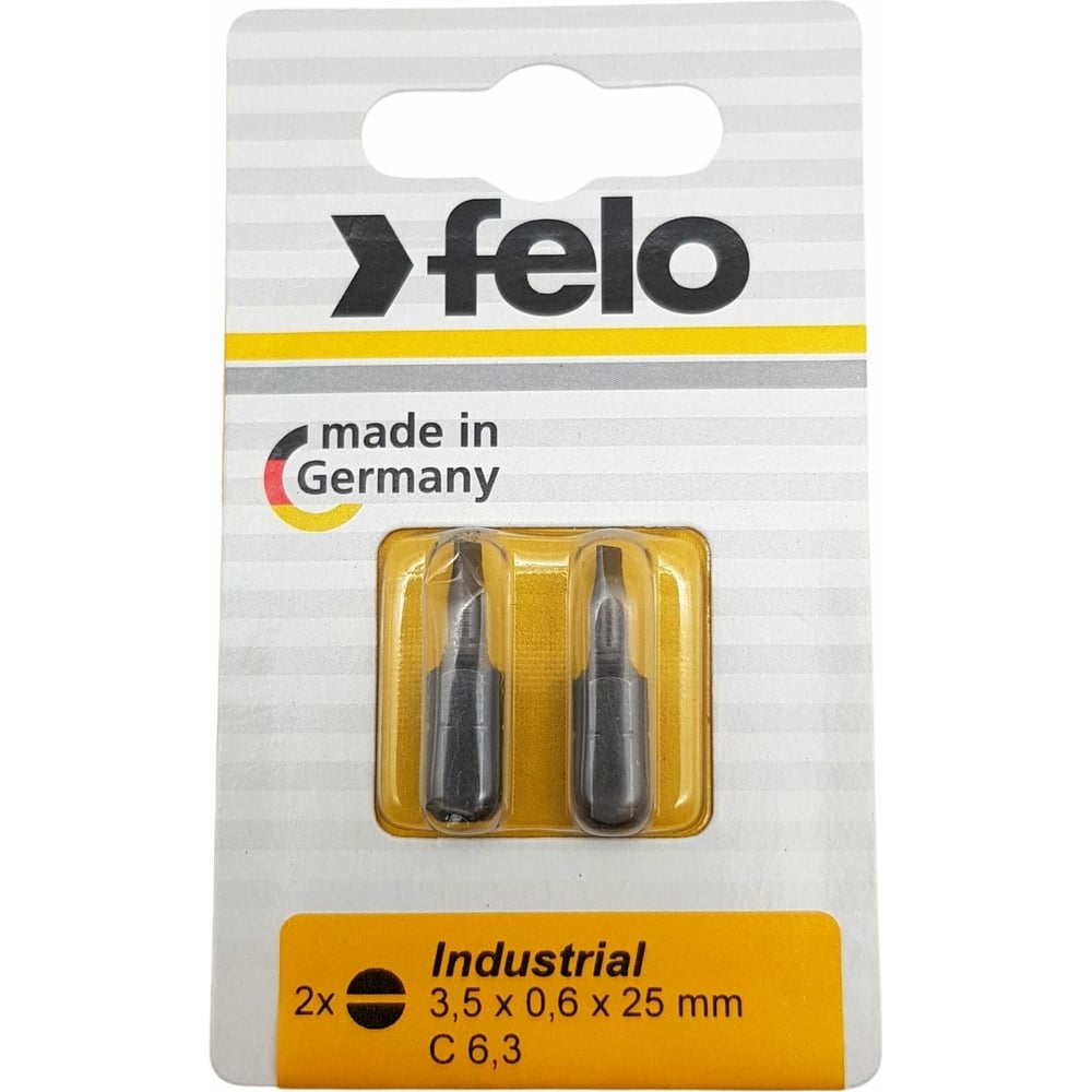 Плоская шлицевая бита Felo насадка плоская шлицевая felo для серии nm 3 0x0 5x170 10003204