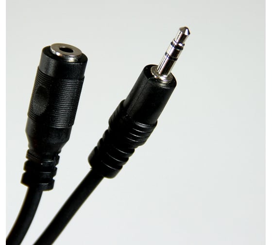 Изображение товара Стерео-аудио кабель Pro Legend Jack 3.5 mm вилка - Jack 3.5 розетка, удлинитель, 5 м. PL1057