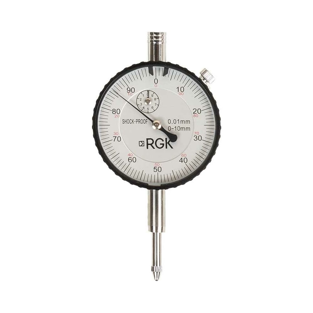 Индикатор часового типа RGK индикатор часового типа 0 100 мм 0 01 мм без ушка чиз 157489