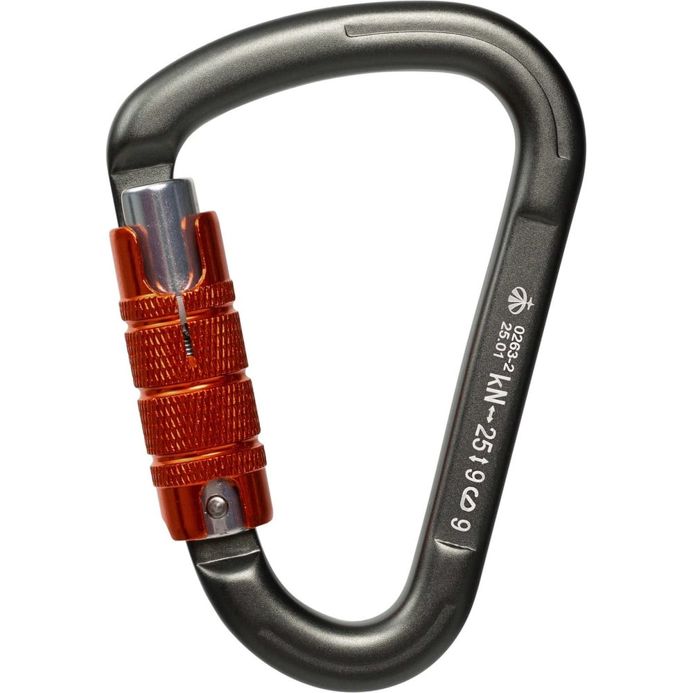 Изображение товара Карабин треугольный автомат GRAY Keylock для промышленного крепежа