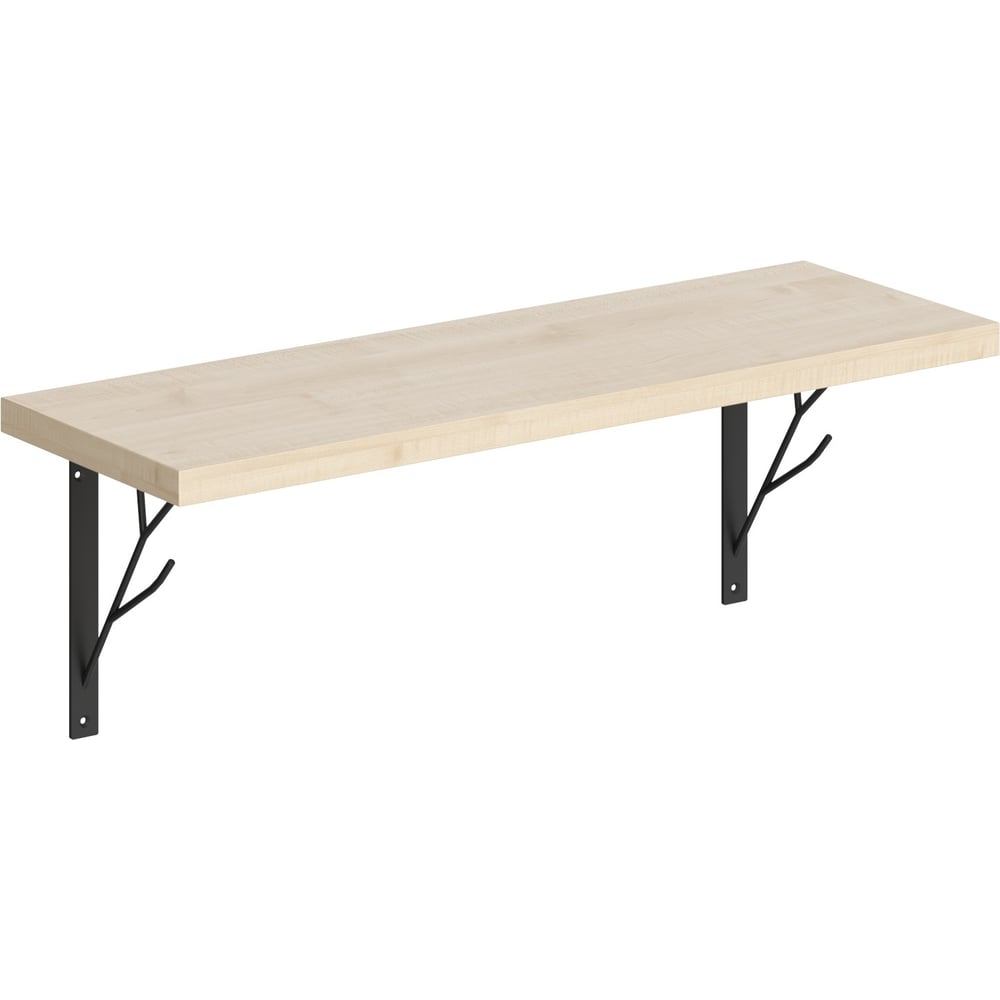 Изображение товара Полка SKYLAND SH2-TREE светлое дерево для навесной установки 630x220x222 мм