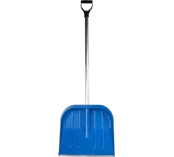 Изображение товара Лопата снеговая усиленная Maxim в сборе 470х406, синяя 11615161