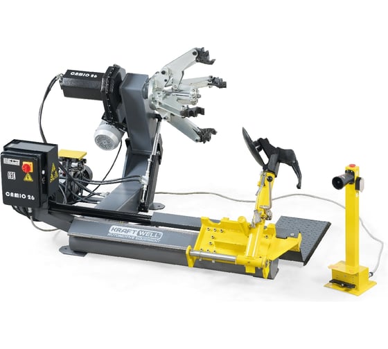 Изображение товара Шиномонтажный станок KraftWell CAMIO до 26" двухскоростной KRW26TE