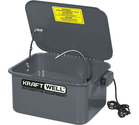 Изображение товара Электрическая настольная установка для мойки деталей KraftWell 19 л KRW-PW19