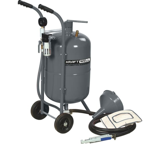 Изображение товара Пескоструйная установка KraftWell бак для песка 37 л KRW-SB10H