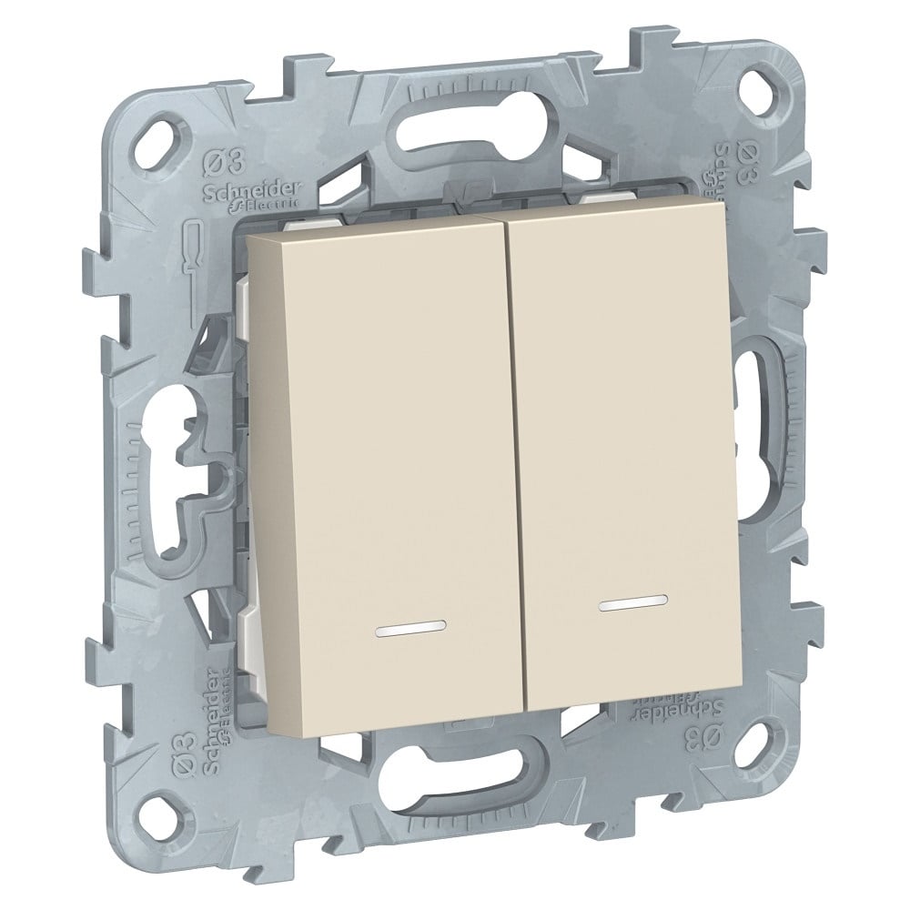 фото Двухклавишный переключатель schneider electric