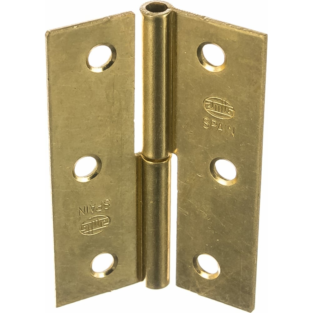 Изображение товара Петля дверная Amig правая латунь 540-60 (IZ) накладная сталь для дерева