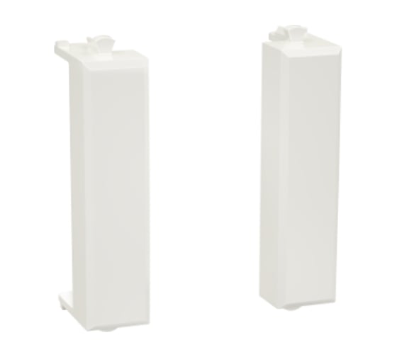 Изображение товара Комплект модульных заглушек DKC Avanti белое облако, 0,5 модуля, 2 штуки 4400995