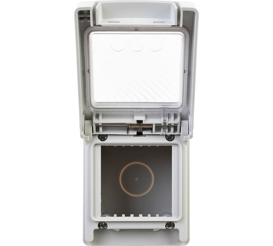 Изображение товара Коробка для настенного монтажа DKC Avanti, IP55, серая, 2 модуля 4403932