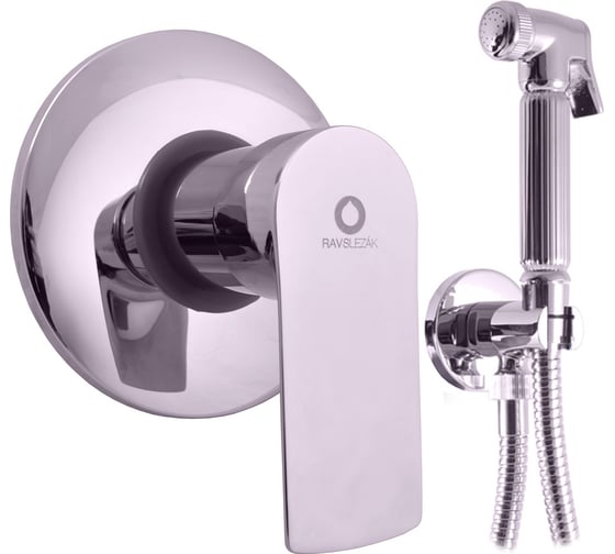 Изображение товара Смеситель с гигиеническим душем RavSlezak Vltava VT442/1