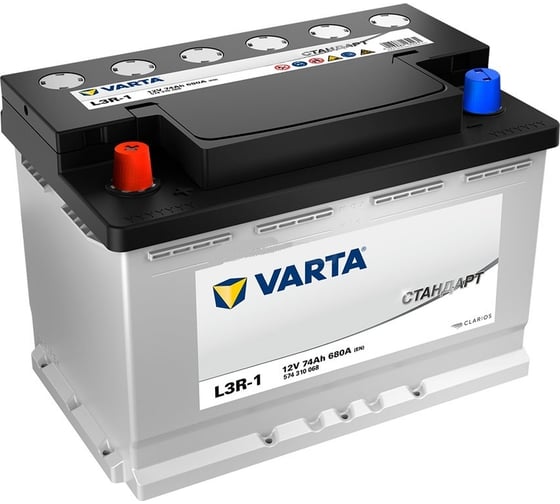 Изображение товара Аккумулятор VARTA EN680 А 74 А/ч, прямая, 278x175x190 мм 574310068