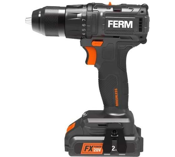Изображение товара Аккумуляторная дрель-шуруповёрт FERM CDM1168