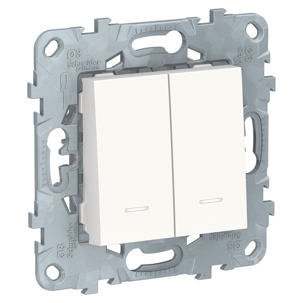 фото Двухклавишный переключатель schneider electric