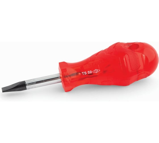 Изображение товара Отвертка IZELTAS KRAFT укороченная, с прямым шлицем 5.5х40 мм 4110175540