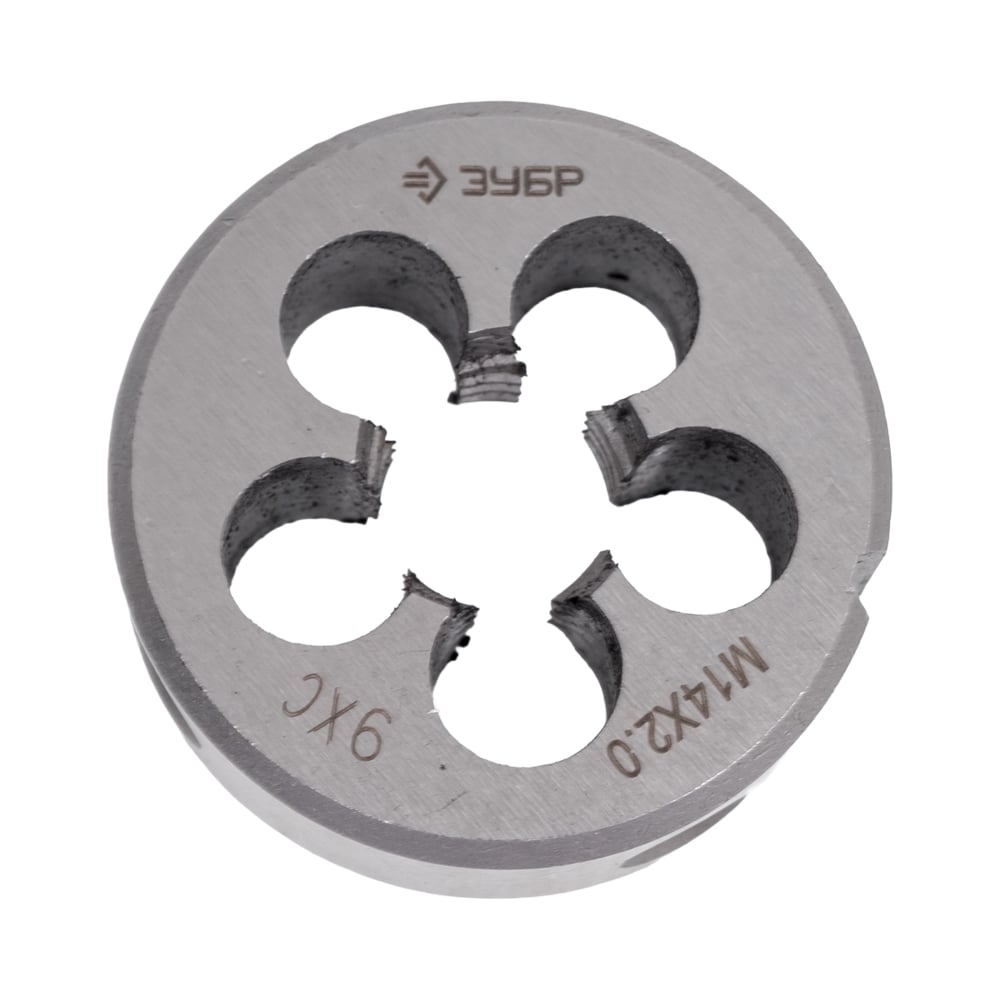 Изображение товара Плашка круглая ручная для нарезания метрической резьбы М14 x 2 Мастер Зубр