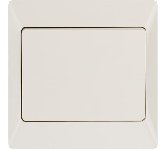 Изображение товара Выключатель слоновая кость 1 клавишный TDM ELECTRIC 10А, серия "Ильмень" SQ1823-0101