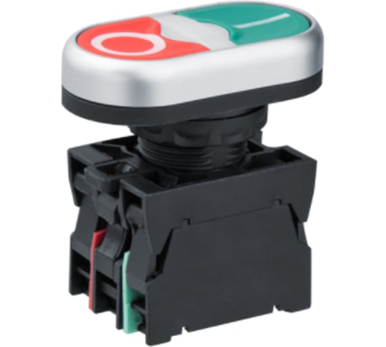 Изображение товара Кнопка Navigator NBI-B-03 I-0 d22мм, 230В, NO+NC 82810