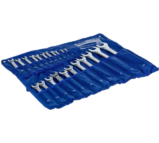 Изображение товара Набор комбинированных ключей Nord-Yada 22 пр: 6-10, 11-13, 14-19, 21, 22 , 24, 27, 30, 32 мм планшет TM Nord