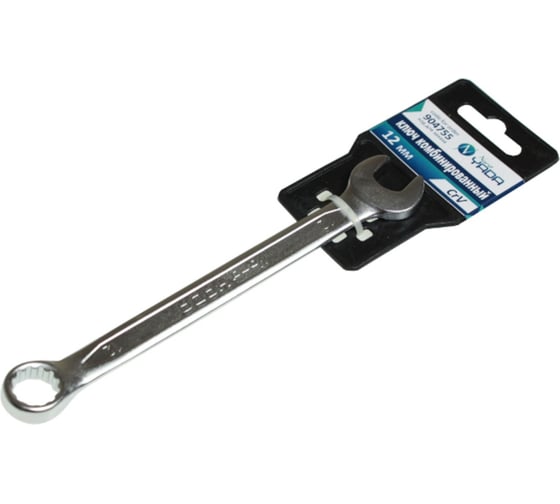 Изображение товара Комбинированный ключ Nord-Yada 12 мм CrV, холодный штамп, холдер TM Nord YADA 904755