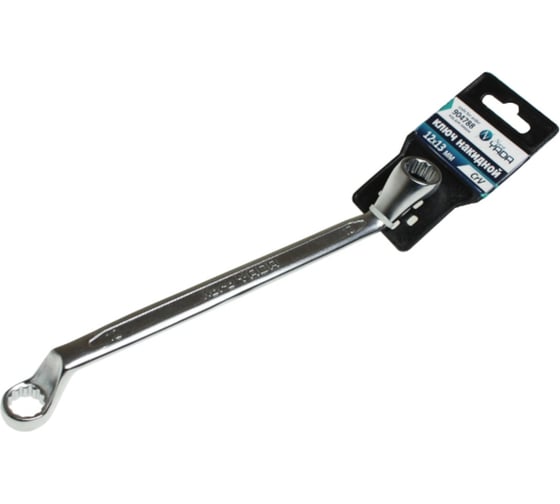 Изображение товара Накидной ключ Nord-Yada 12x13 мм CrV, холодный штамп, холдер TM Nord YADA 904788