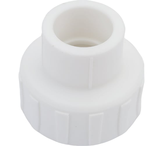 Изображение товара Комбинированная муфта PPRC MeerPlast Дн25x25 Ру25 белая внутренняя резьба D200-00444