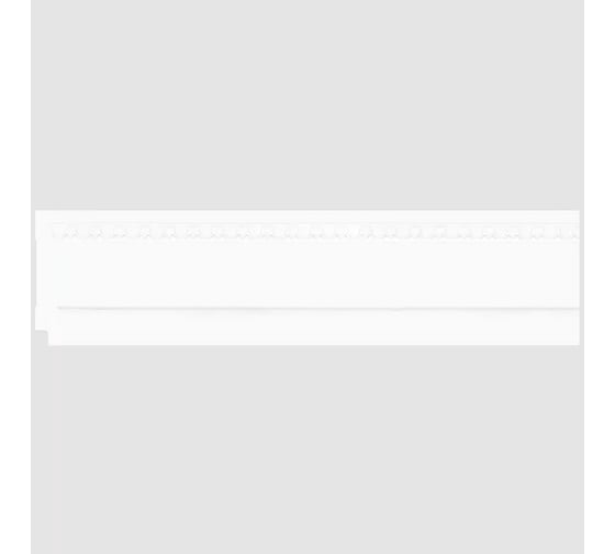 Изображение товара Декоративный плинтус Cosca Decor 90 белый матовый СПБ048186