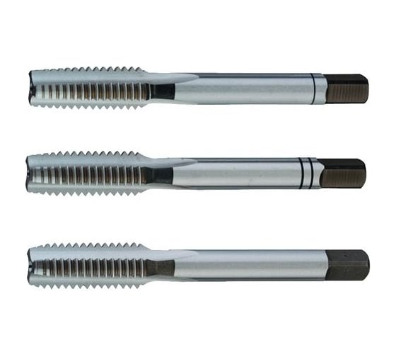 Изображение товара Метчик PROMAT ручной М6х1 комплект 3 шт HSS DIN 352 4000867113