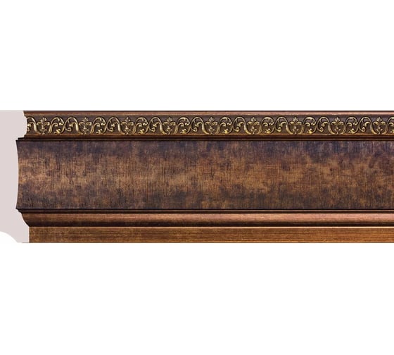 Изображение товара Декоративный плинтус Cosca Decor 90 античная медь СПБ016720