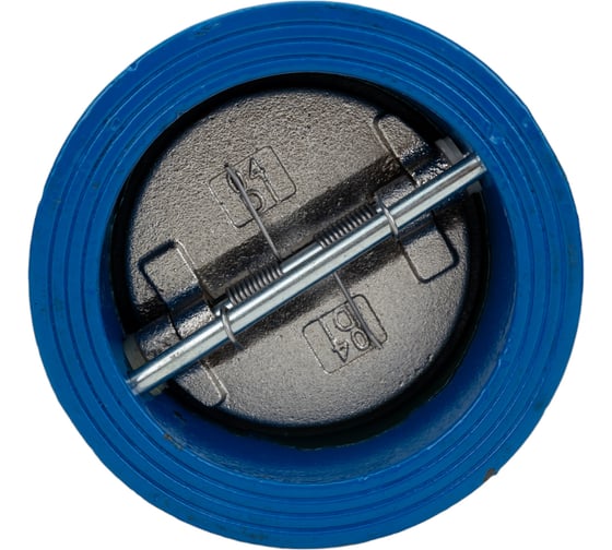 Изображение товара Обратный клапан Ci Ду100 Ру16 двухдисковый межфланцевый чугунный D100-01754 Т0000000127