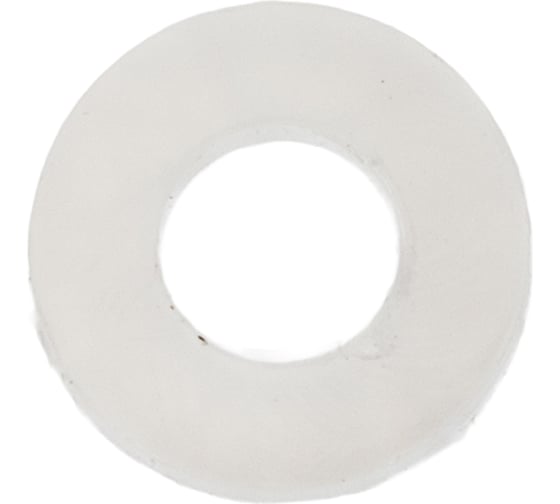 Изображение товара Плоская полиамидная (пластиковая) шайба DINFIX DIN 125А, D4, 500 шт. 00-00001742