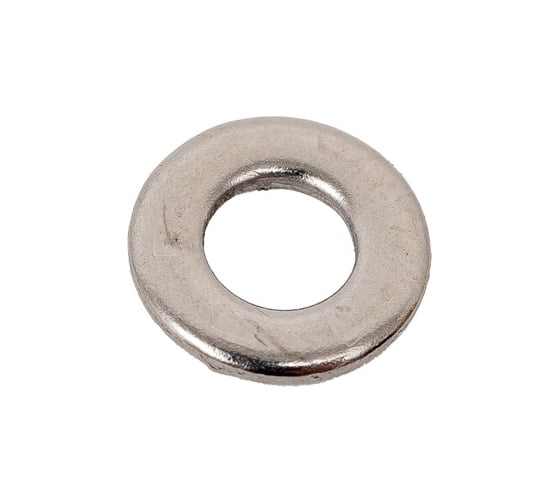 Изображение товара Плоская полиамидная (пластиковая) шайба DINFIX DIN 125А, D4, 250 шт. 00-00001739