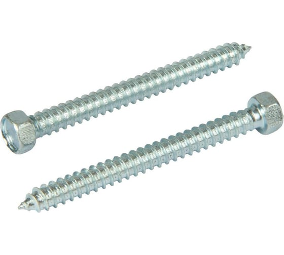 Изображение товара Саморез КВАДРА DIN 7976, 5.5x45, цинк, 6-гр. голова, острый, кор. 200 шт. 765545003200