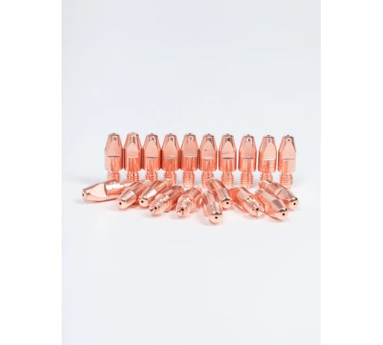 Изображение товара Наконечник сварочный PLAZWELD М8х30х1,2мм CuCrZr, 10 шт 140.0445-10