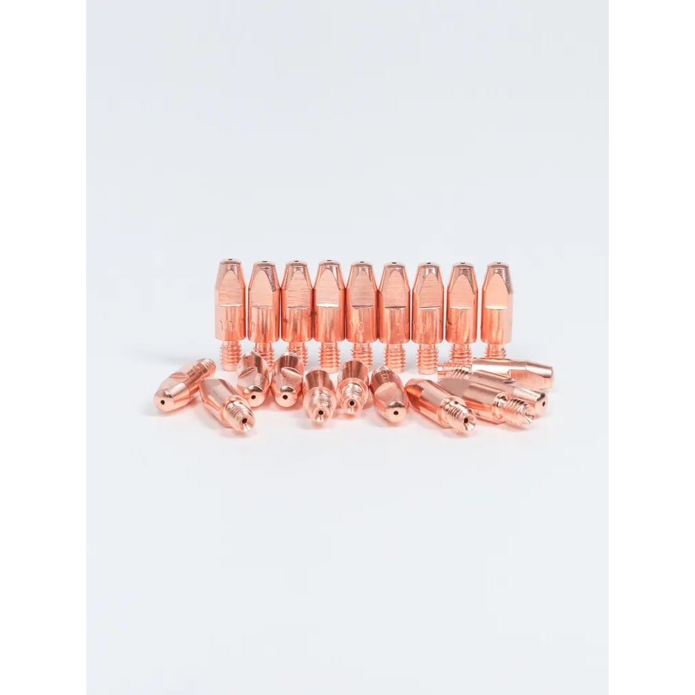 Изображение товара Наконечник сварочный PLAZWELD М6х28х1,0мм Cu-Е, 10шт 140.0242-10