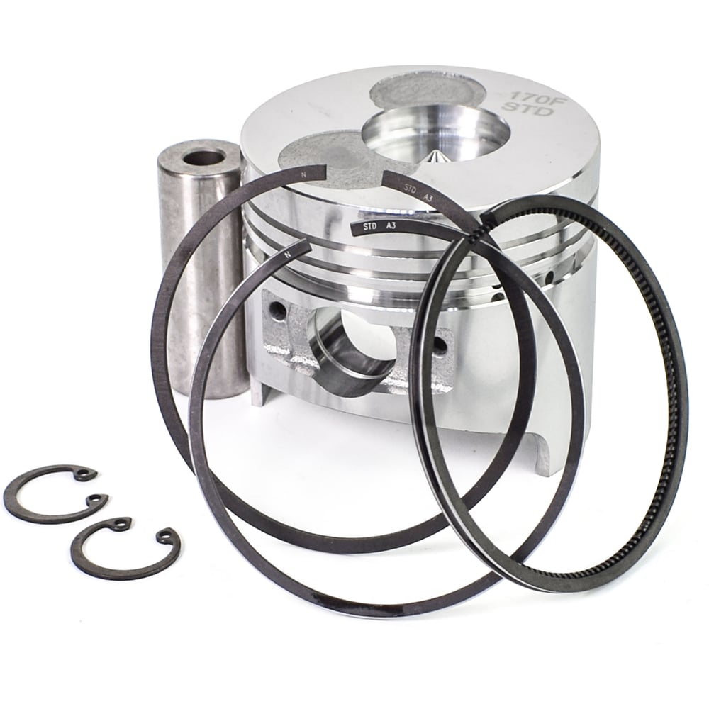 Изображение товара Поршень, кольца, поршневой палец, фиксатор REDVOLT 170F (дизель) 06-375K