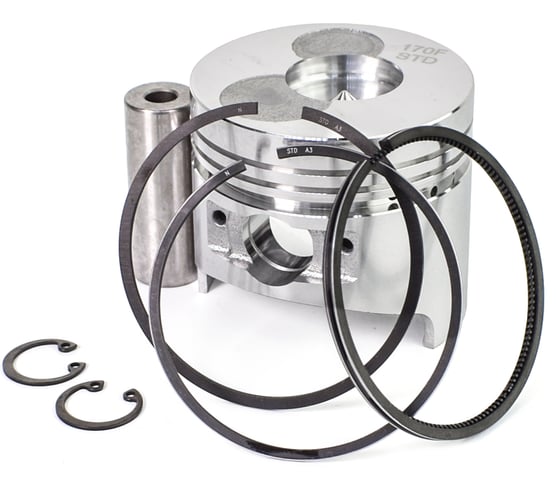 Изображение товара Поршень, кольца, поршневой палец, фиксатор REDVOLT 170F (дизель) 06-375K