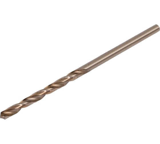 Изображение товара Сверло по металлу Р6М5К5/М35 (10 шт; 2.5 мм; ц/х; вышлифованное Класс А1) WOLFSTAR dc00227