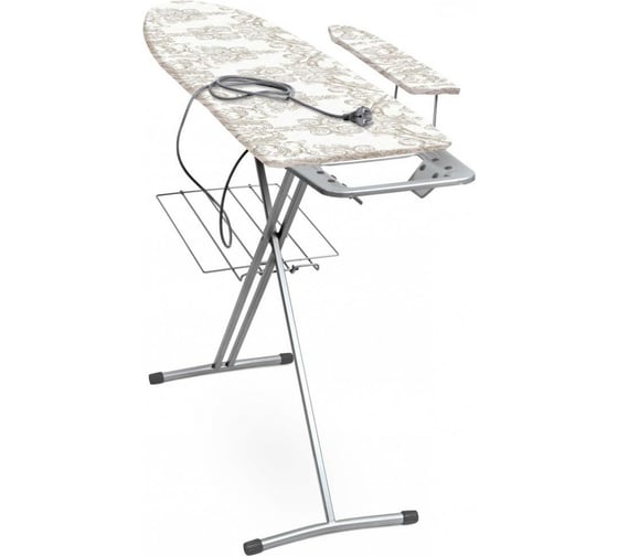 Изображение товара Гладильная доска с подрукавником и полкой Nika НИКА-Н3+/1225Х345