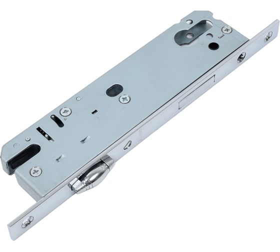 Изображение товара Замок дверной врезной ANBO для ПВХ, м/о 92 мм, пл. 16 мм, д/м 35 мм с роликовой защелкой l4384 ANBO115135